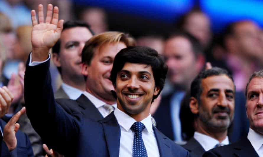 Manchester City owner Sheikh Mansour bin Zayed Al Nahyan.
