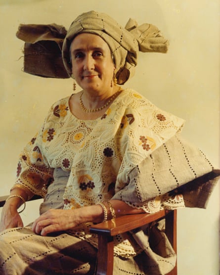 Lalage Bown at the time of her return to Britain from Nigeria in 1980