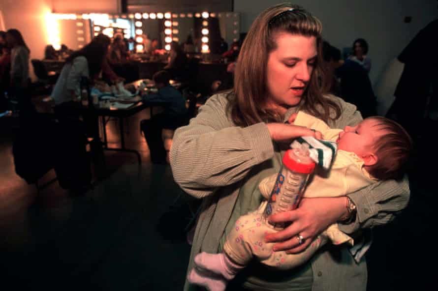 Vycki Higley, with daughter Robyn, who was born seven weeks after her father died in the World Trade Center.