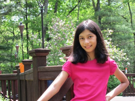 Naina Mishra as a young girl in 2011