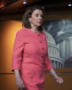 House Speaker Nancy Pelosi has talked of a blind drift to war with Iran.