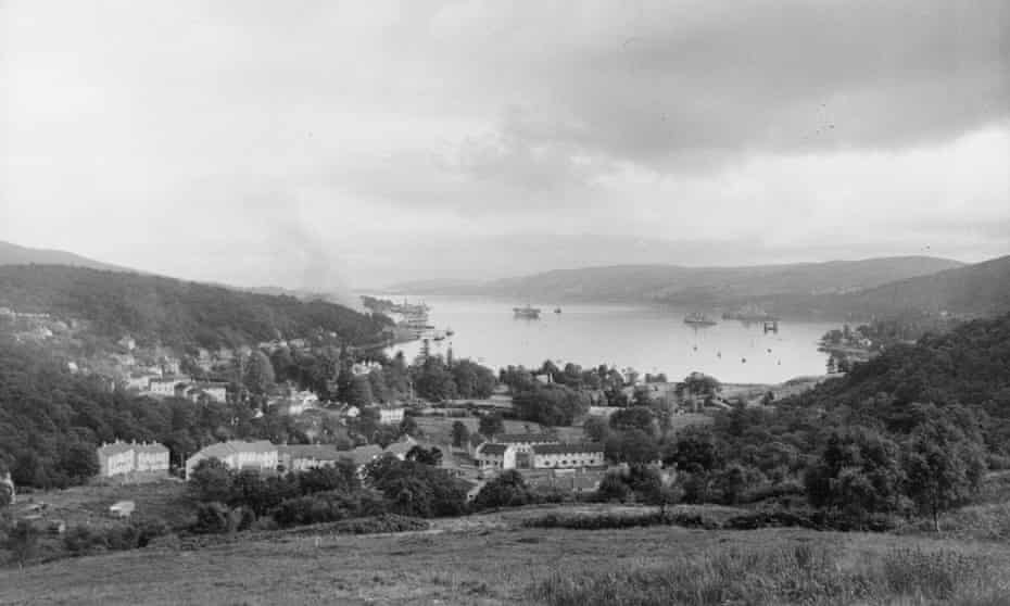 Faslane naval base in 1958.