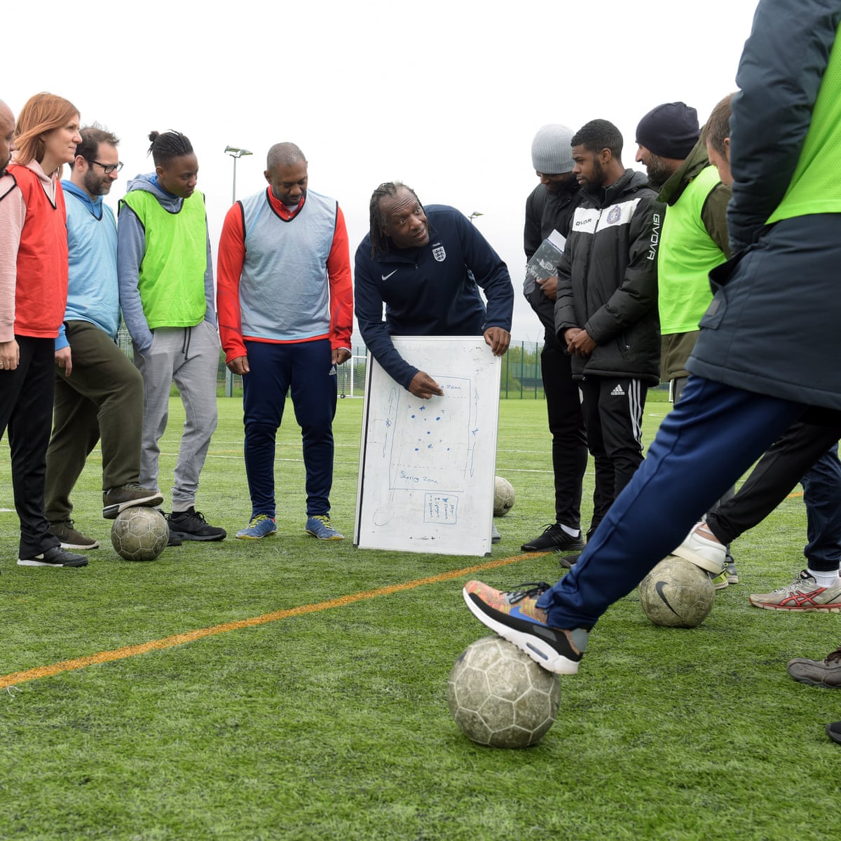 How To Be A Football Coach: Amy Lawrence Swaps Her Laptop For The Pitch |  Soccer | The Guardian