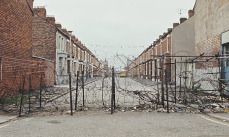 ‘There is a sense of the surface being skimmed over’: Belfast, Northern Ireland, in 1972.