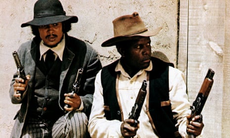 Harry Belafonte and Sidney Poitier in Buck and the Preacher (1972).