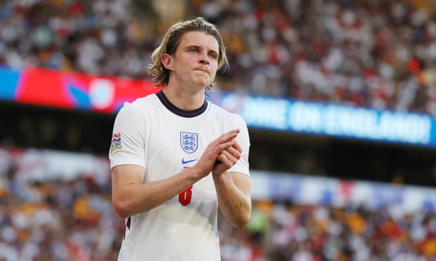 Conor Gallagher’s form for Crystal Palace last season earned him an England call-up.