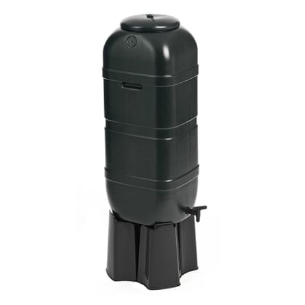 Strata Black Water Butt Set 210L, www.wilko.com