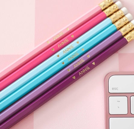 custom pencil product photo