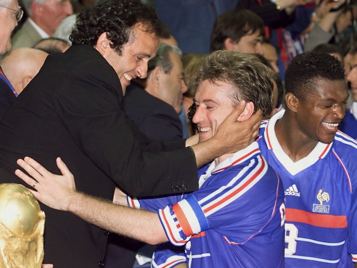 The France And Croatia Players Who Made The 1998 World Cup All Star Team Including Davor Suker And Zinedine Zidane