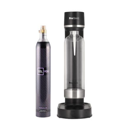 ProCook sparkling water maker with canister