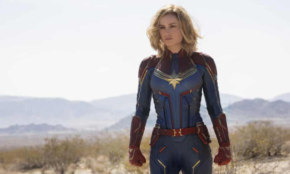 Captain Marvel Comes To The Rescue Of The Uk Box Office Captain Marvel The Guardian