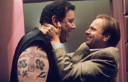 Frank Santorelli (left) and Joe Pantoliano in The Sopranos