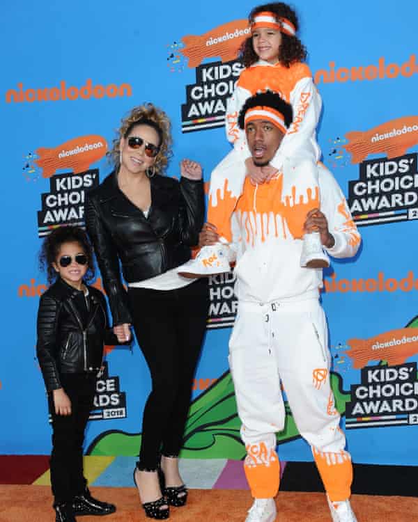 Carey, Nick Cannon et leurs enfants.