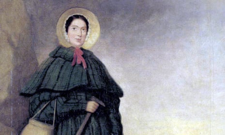 A painting of one of the palaeontological greats: Mary Anning.