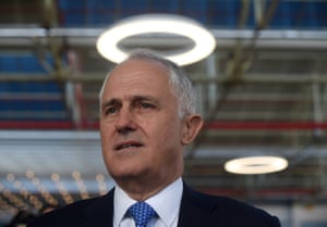 Turnbull at Flinders University in Adelaide