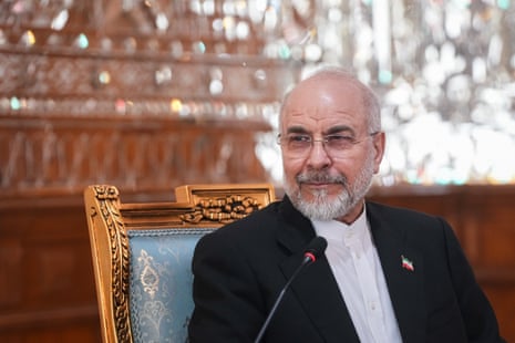 Mohammad Bagher Ghalibaf, a senior Iranian negotiator and parliament speaker, has said US pressure would not lead anywhere.