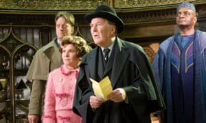 Robert Hardy, second from right, in Harry Potter and the Order of the Phoenix, 2007.