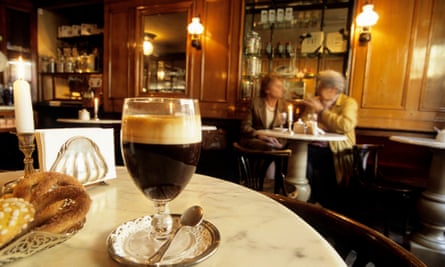 Bicerin, a traditional hot drink of Turin.