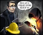 Ella Baron on Andy Burnham’s plans for youth employment – cartoon