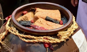 Gochujang ferments in a jar for months.