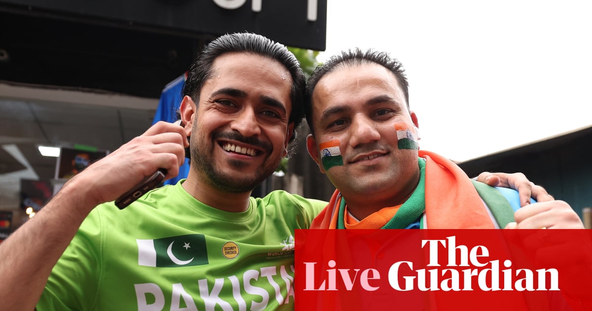 India v Pakistan: T20 Cricket World Cup – live