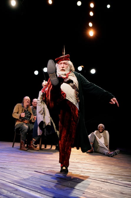 ‘He stopped his insouciance and raised his game’ … Michael Gambon as Falstaff in Shakespeare’s Henry IV.