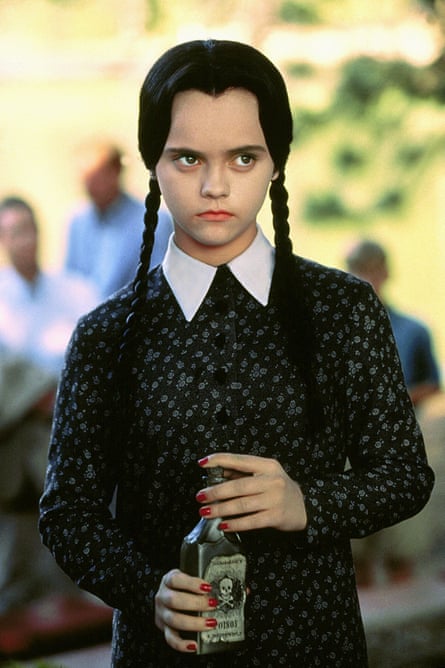 Ricci as Wednesday in Addams Family Values.