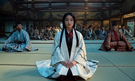 Anna Sawai as Toda Mariko in a scene from Shogun.