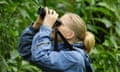 Costa Rica, Monteverde cloud forest guide birdwatching