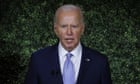 Biden campaign attacks Trump over ties to rightwing Project 2025 as president fights for political survival - live
