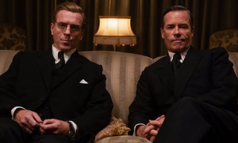 Suit you, sir … A Spy Among Friends stars Damian Lewis and Guy Pearce.