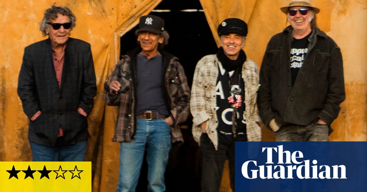 Neil Young and Crazy Horse: Barn review – reliably ragged and still sounding great