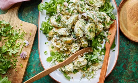 Summer potato salad