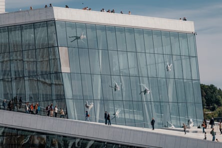 Moving Still, an installation for the Kylián Festival at Oslo Opera House.