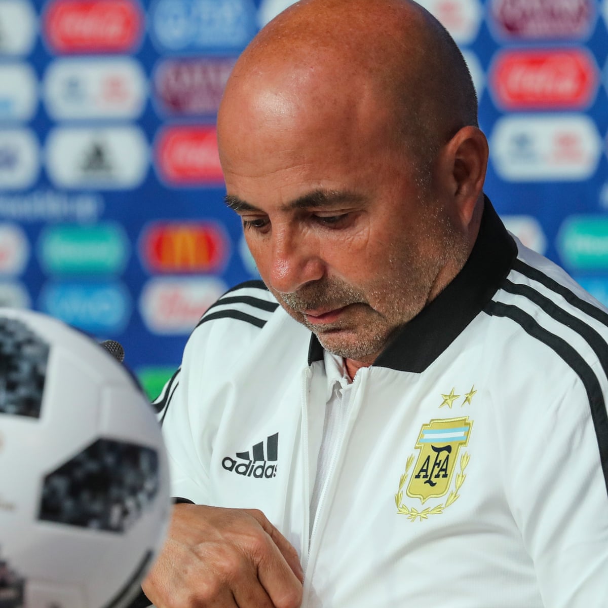 Argentina's Jorge Sampaoli hits back amid reports of squad revolt |  Argentina | The Guardian