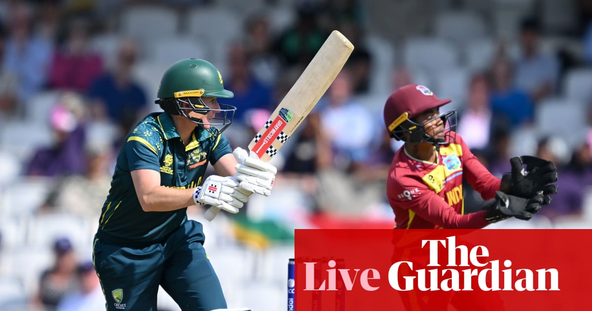 Australia breeze past West Indies in Women’s T20 World Cup semi-final – live