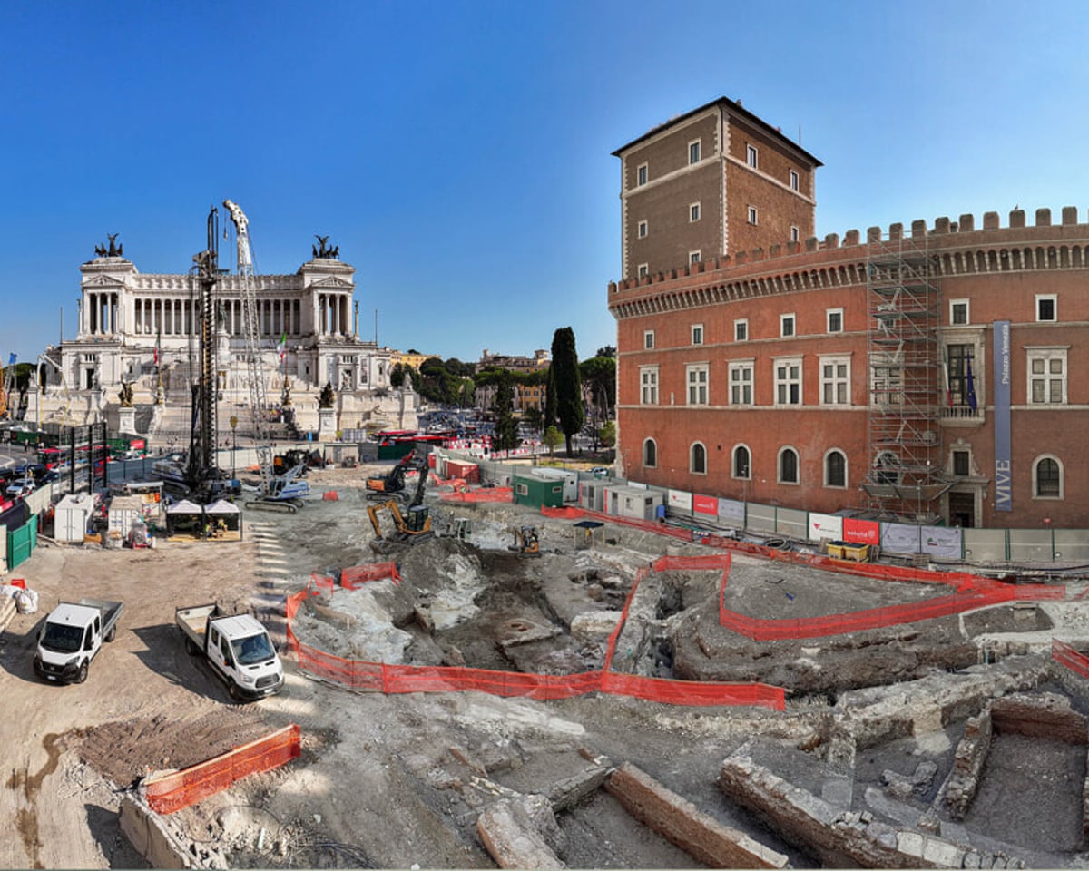Excavations Rome Team King William Island Excavations In Rome Large 6th Century Church