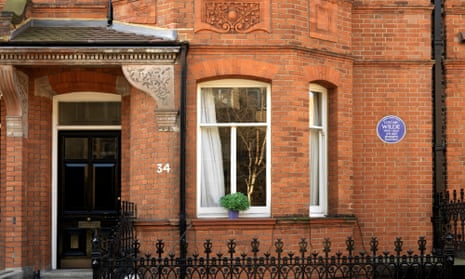 34 Tite Street, London, where Oscar Wilde lived from 1884 until his trial in 1895.