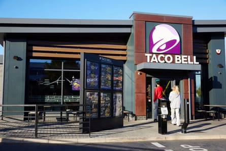 A Taco Bell restaurant and drive-thru at Monks Cross, York.