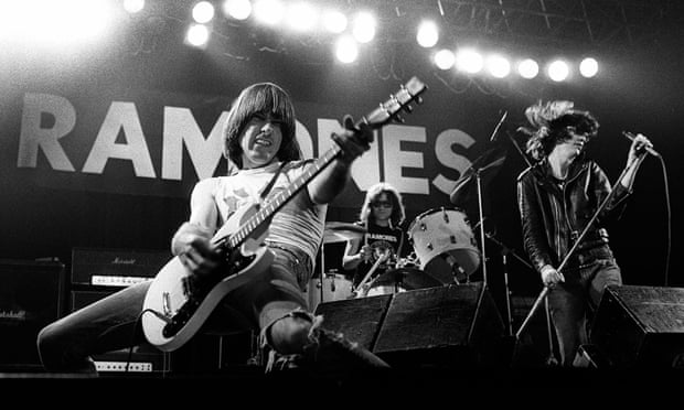 The Ramones, who inspired flute player Rhys Chatham to write his Guitar Trio