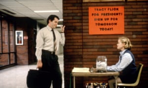 Matthew Broderick and Reese Witherspoon in Election.