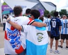 World Cup 2026: England v Argentina buildup, Spain stun listless France to reach final – live