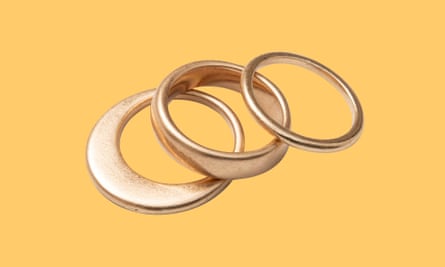 Arlette-Gold Gold-Flat-Circle-Ring-SetAH