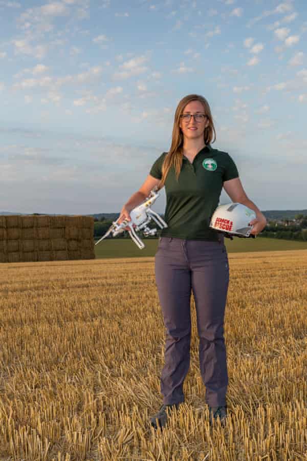 Gemma Alcock who uses drones for search and rescue.