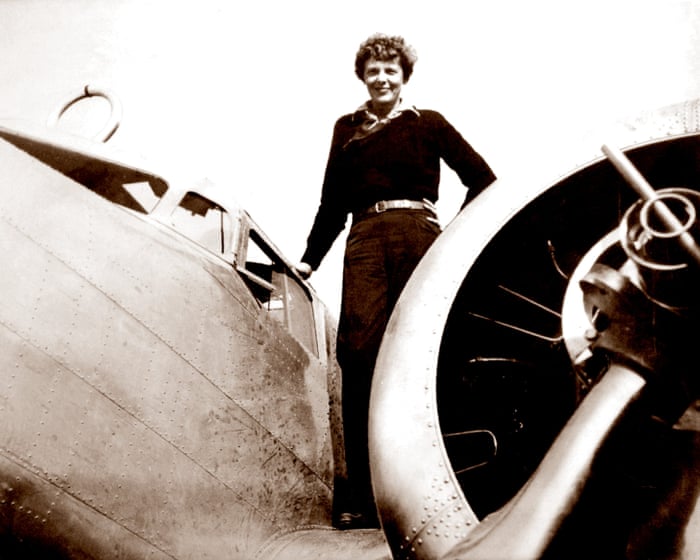 Image accompanying the story: Is it a plane or a tree? Amelia Earhart expedition aims to solve mystery of disappearance