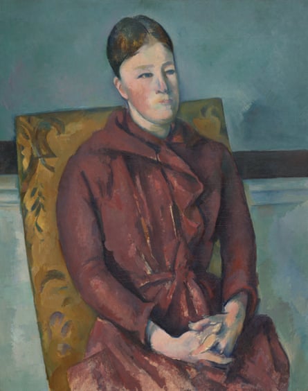 Madame Cézanne on a yellow chair, 1888-90.