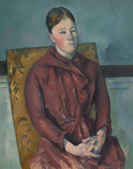 Madame Cézanne dans une chaise jaune, 1888-90.
