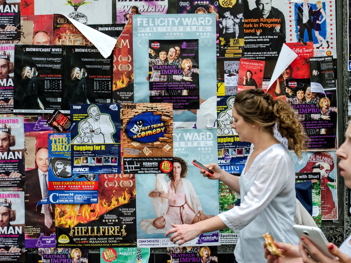 Edinburgh Fringe Performers Feel Jilted As Covid Closes Venues Again Edinburgh Festival The Guardian Edinburgh Festival Poster 2022