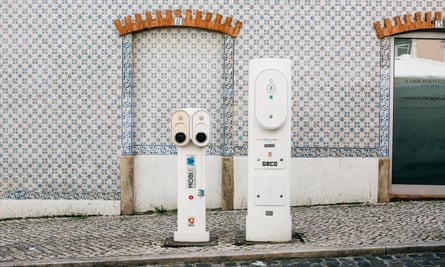 A charging point in Portugal.