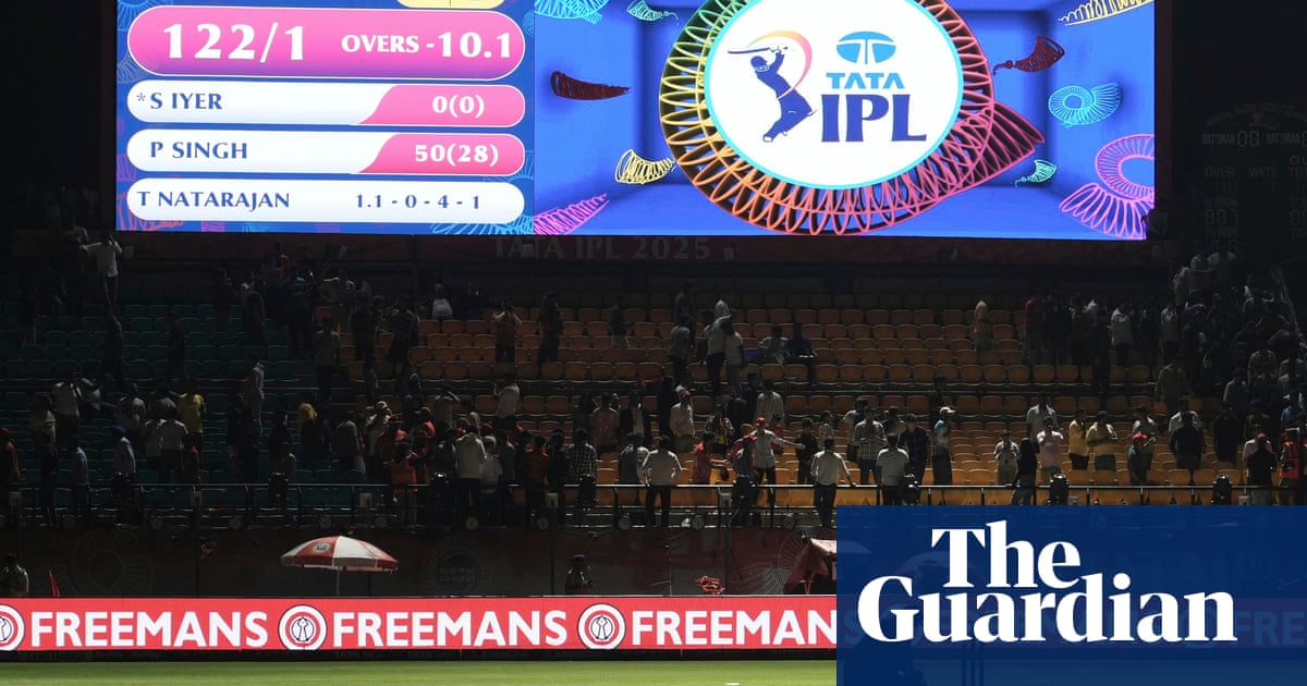 IPL suspended indefinitely amid growing India-Pakistan tensions